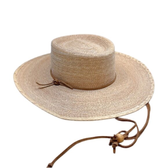 Eddy Bros Mens Medium Cowboy Straw Western Outback Wide Brim Hat